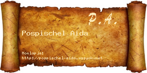 Pospischel Aida névjegykártya